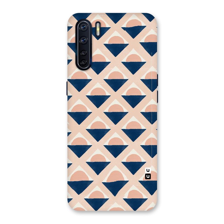 Diamond Circle Pattern Back Case for Oppo F15