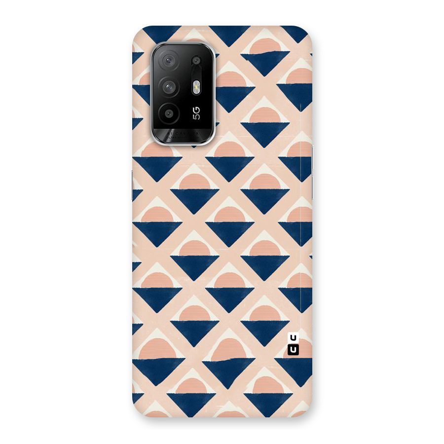 Diamond Circle Pattern Back Case for Oppo F19 Pro Plus 5G