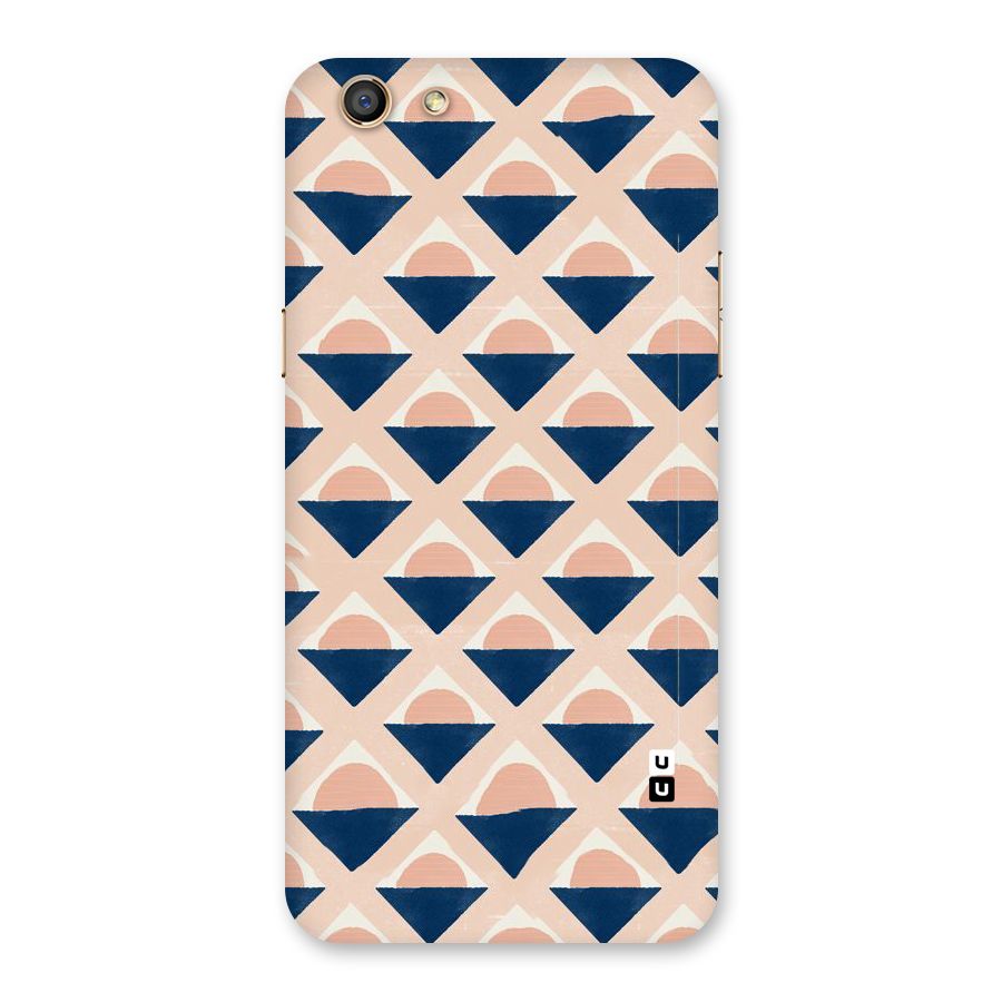 Diamond Circle Pattern Back Case for Oppo F3
