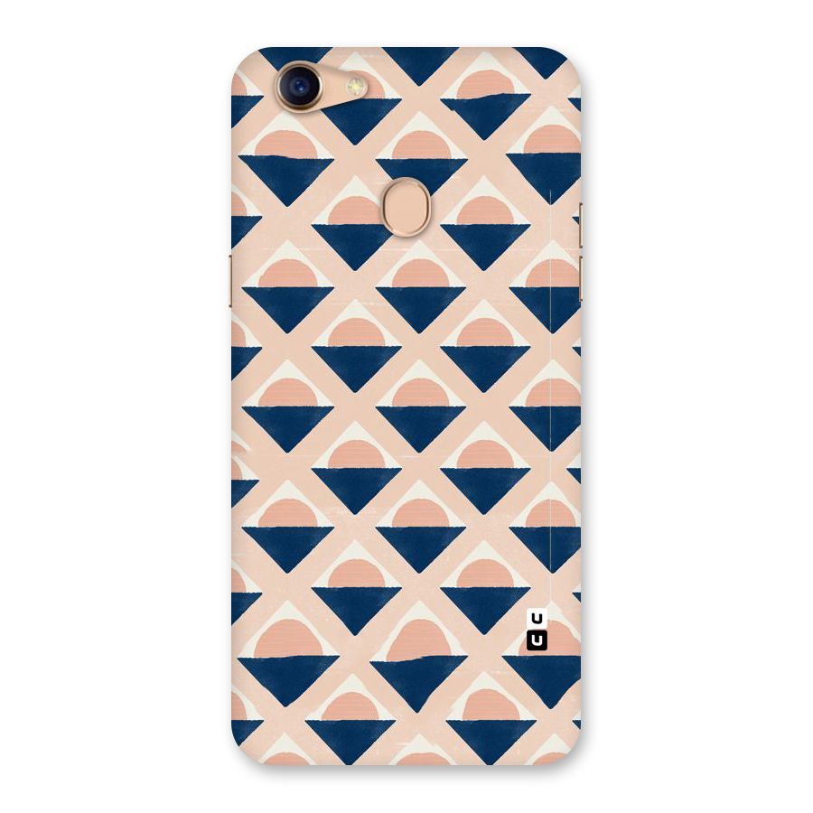Diamond Circle Pattern Back Case for Oppo F5