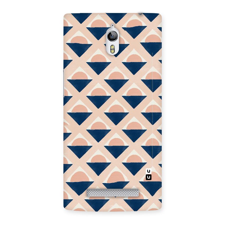 Diamond Circle Pattern Back Case for Oppo Find 7
