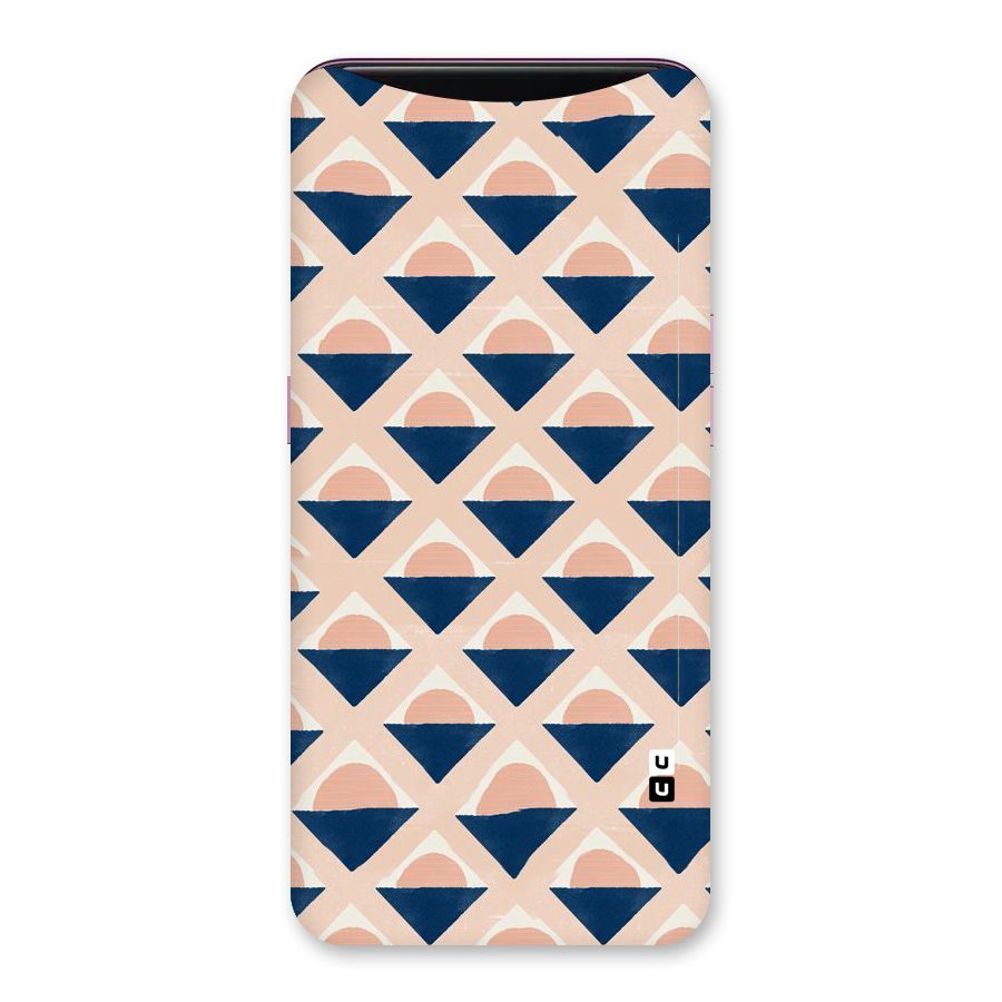Diamond Circle Pattern Back Case for Oppo Find X