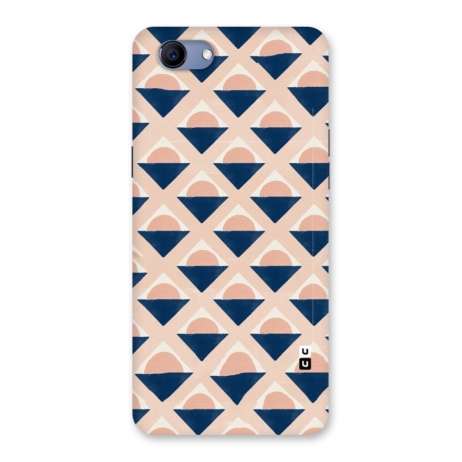 Diamond Circle Pattern Back Case for Oppo Realme 1