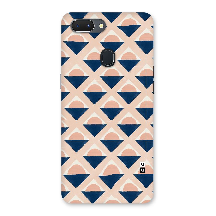 Diamond Circle Pattern Back Case for Oppo Realme 2