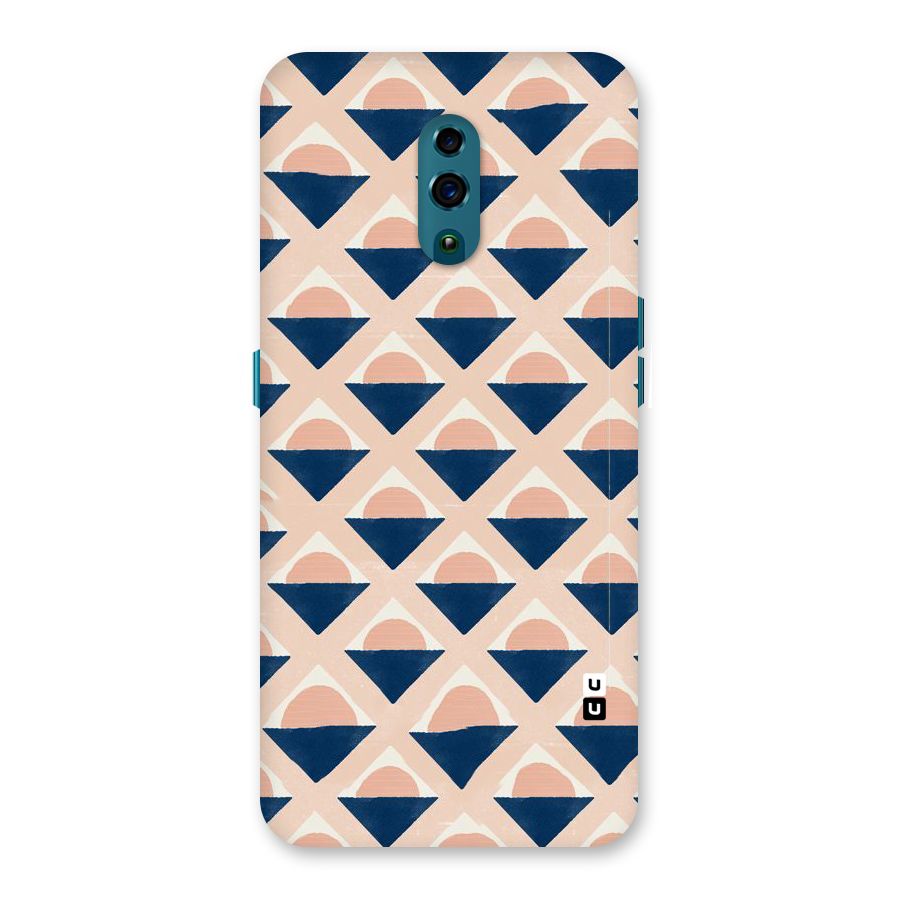 Diamond Circle Pattern Back Case for Oppo Reno