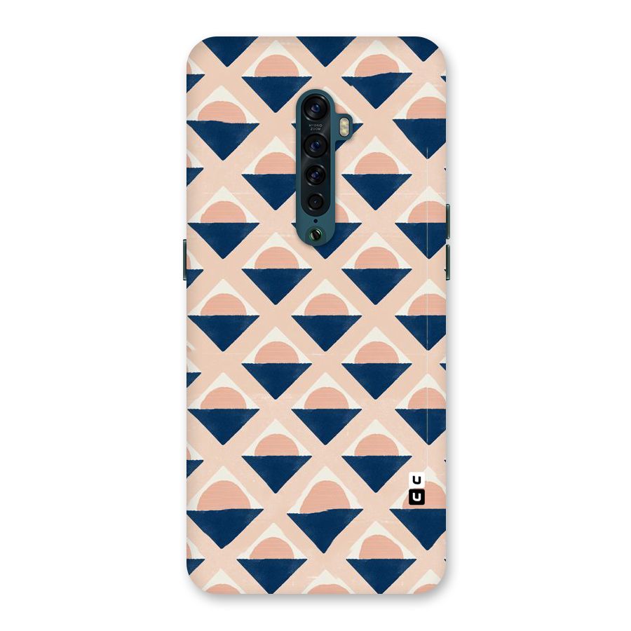 Diamond Circle Pattern Back Case for Oppo Reno2