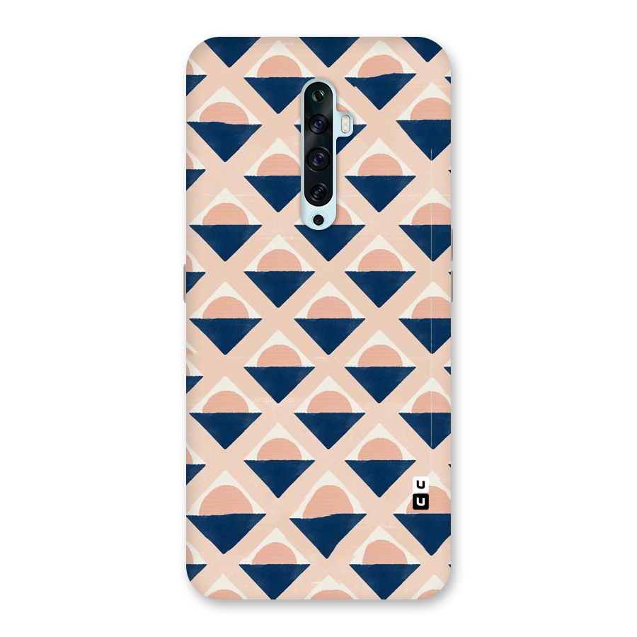Diamond Circle Pattern Back Case for Oppo Reno2 F