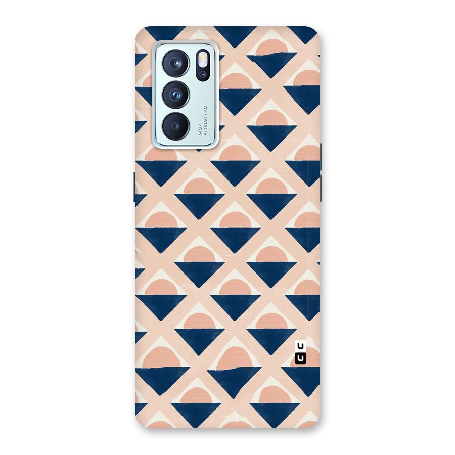 Diamond Circle Pattern Back Case for Oppo Reno6 Pro 5G