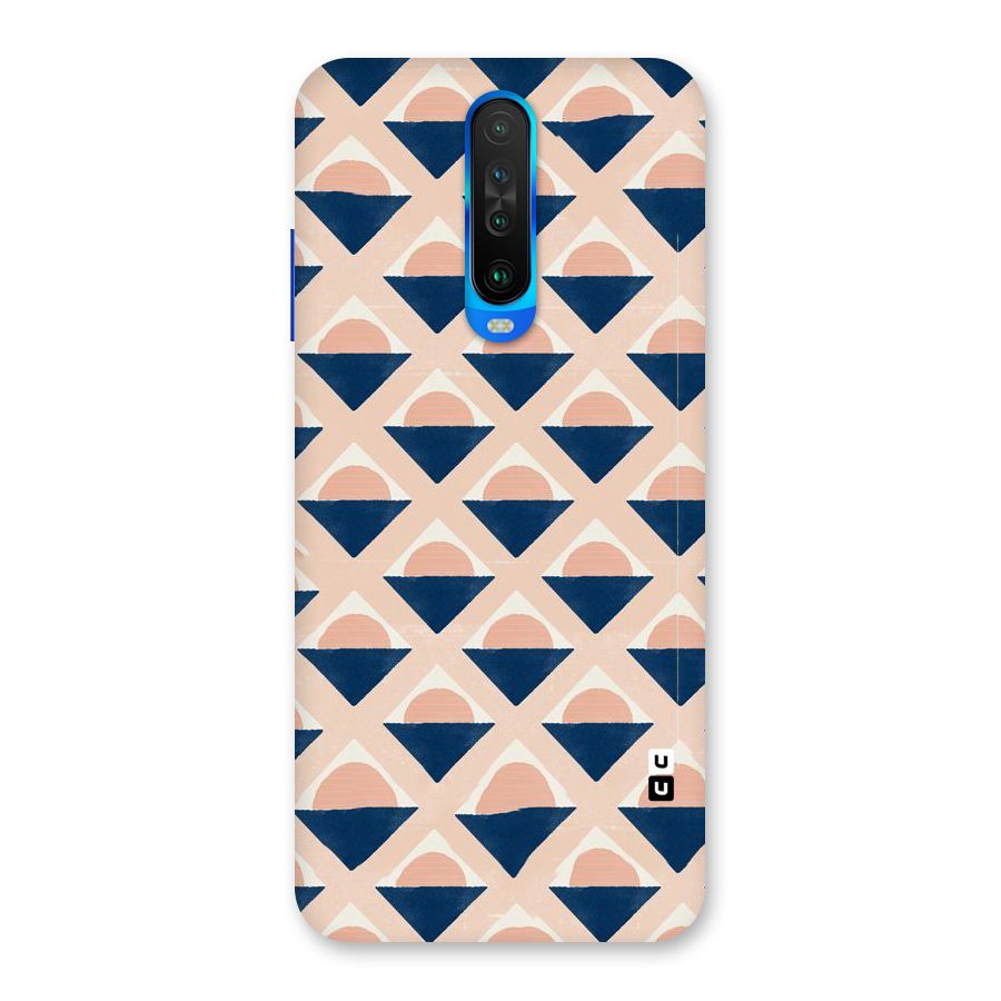 Diamond Circle Pattern Back Case for Poco X2