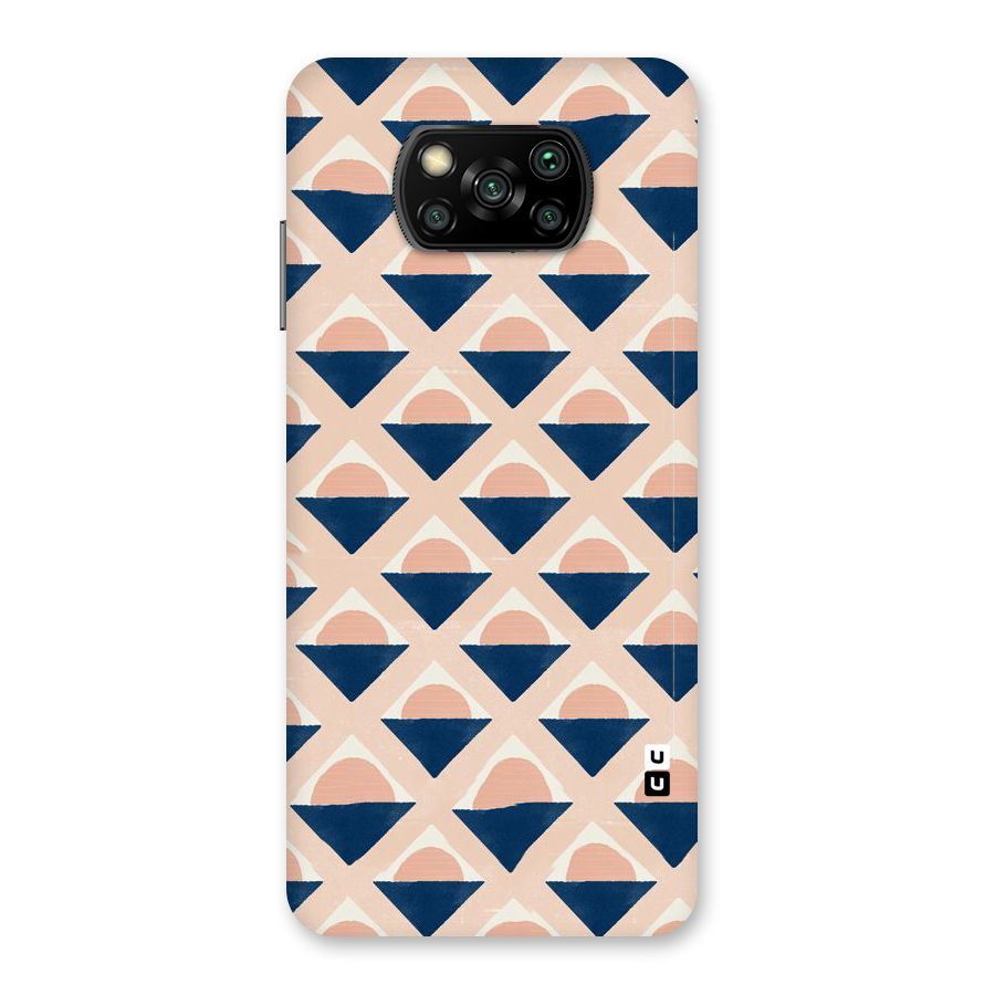 Diamond Circle Pattern Back Case for Poco X3