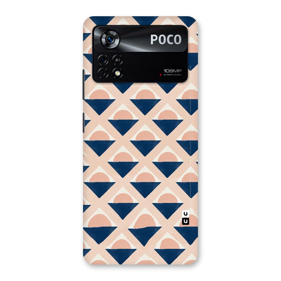 Diamond Circle Pattern Back Case for Poco X4 Pro 5G