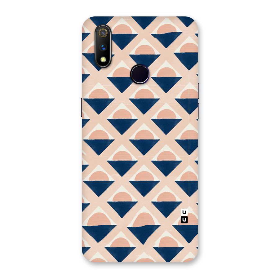 Diamond Circle Pattern Back Case for Realme 3 Pro