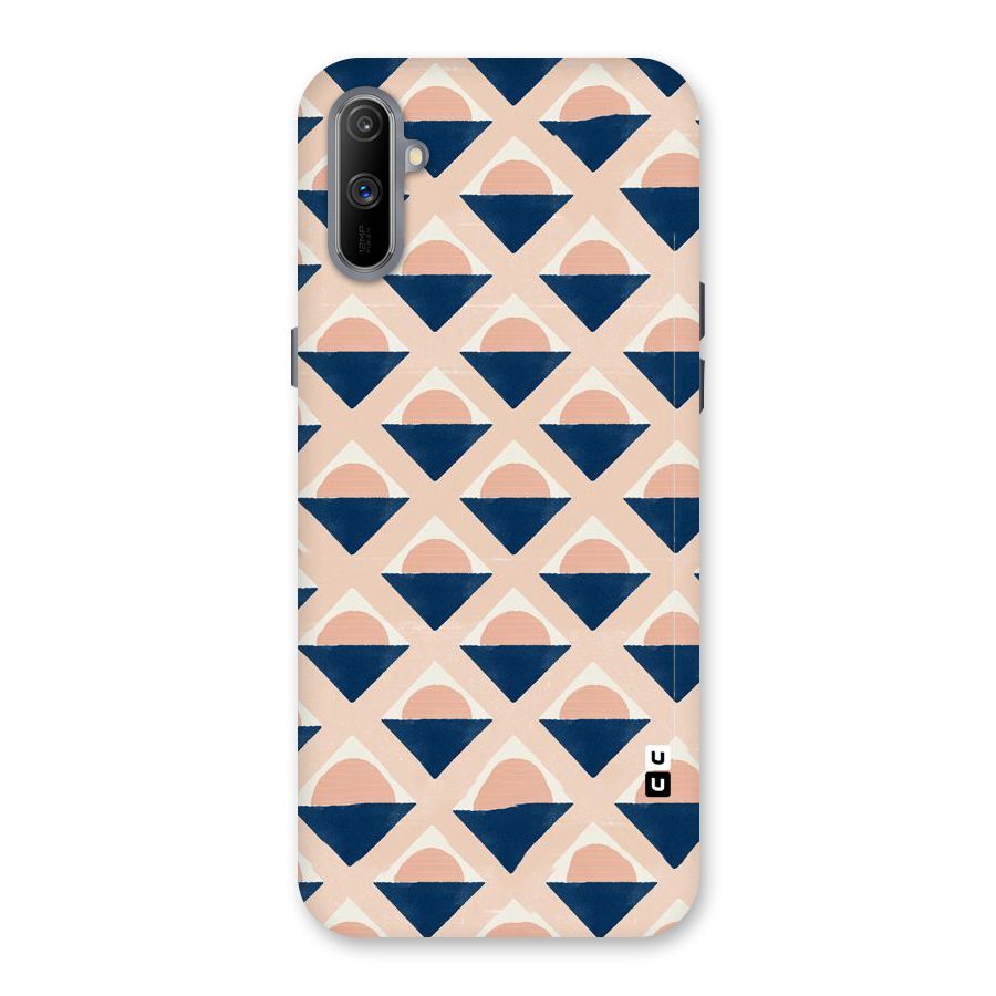 Diamond Circle Pattern Back Case for Realme C3