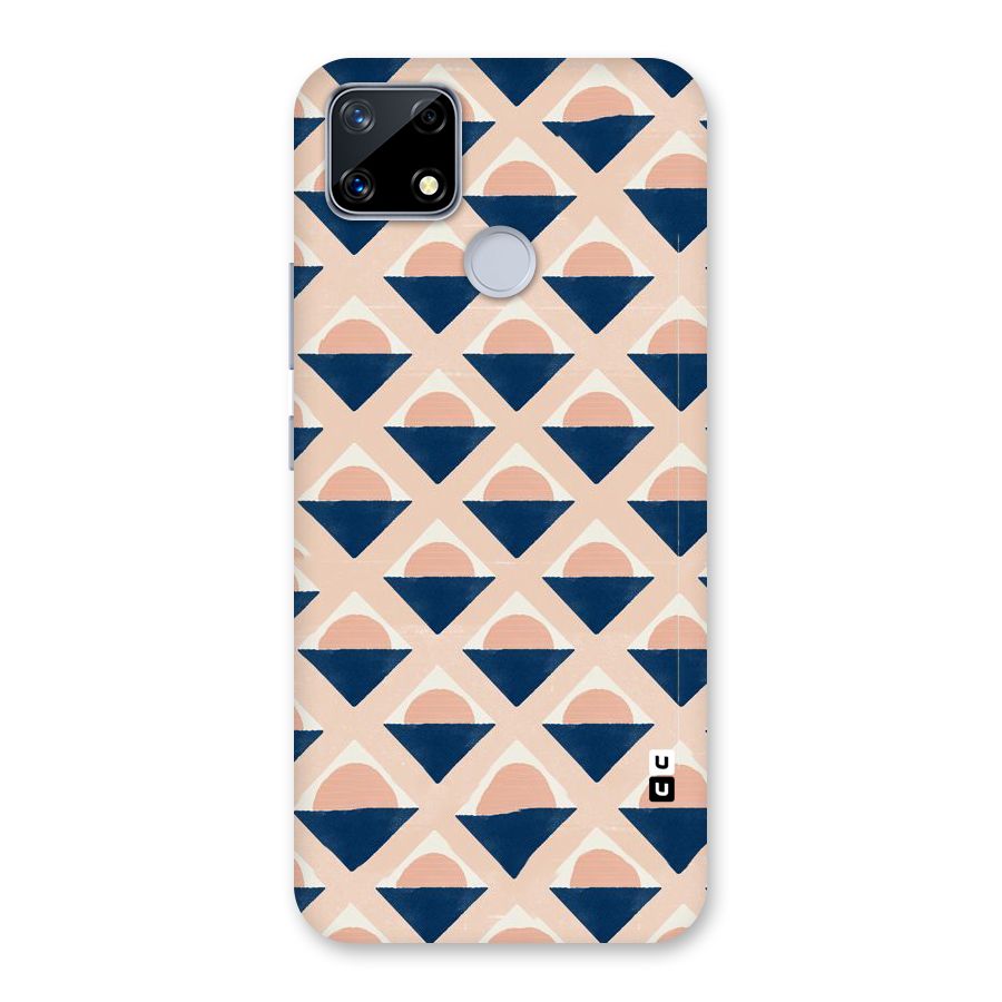 Diamond Circle Pattern Back Case for Realme Narzo 20