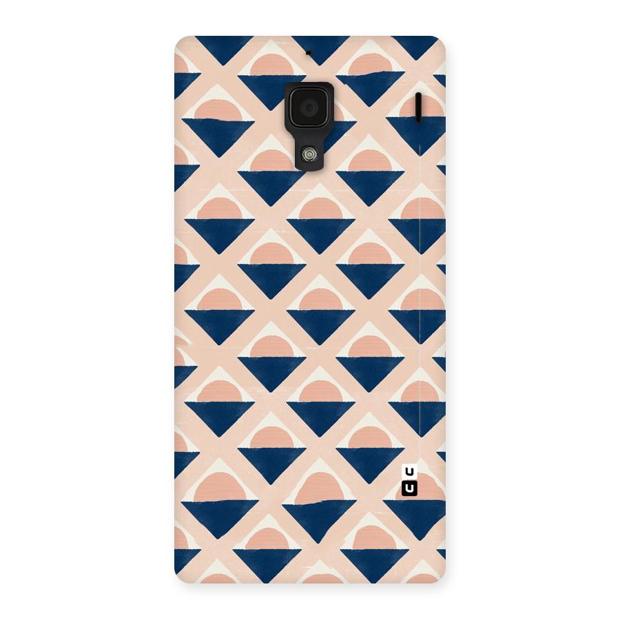 Diamond Circle Pattern Back Case for Redmi 1S