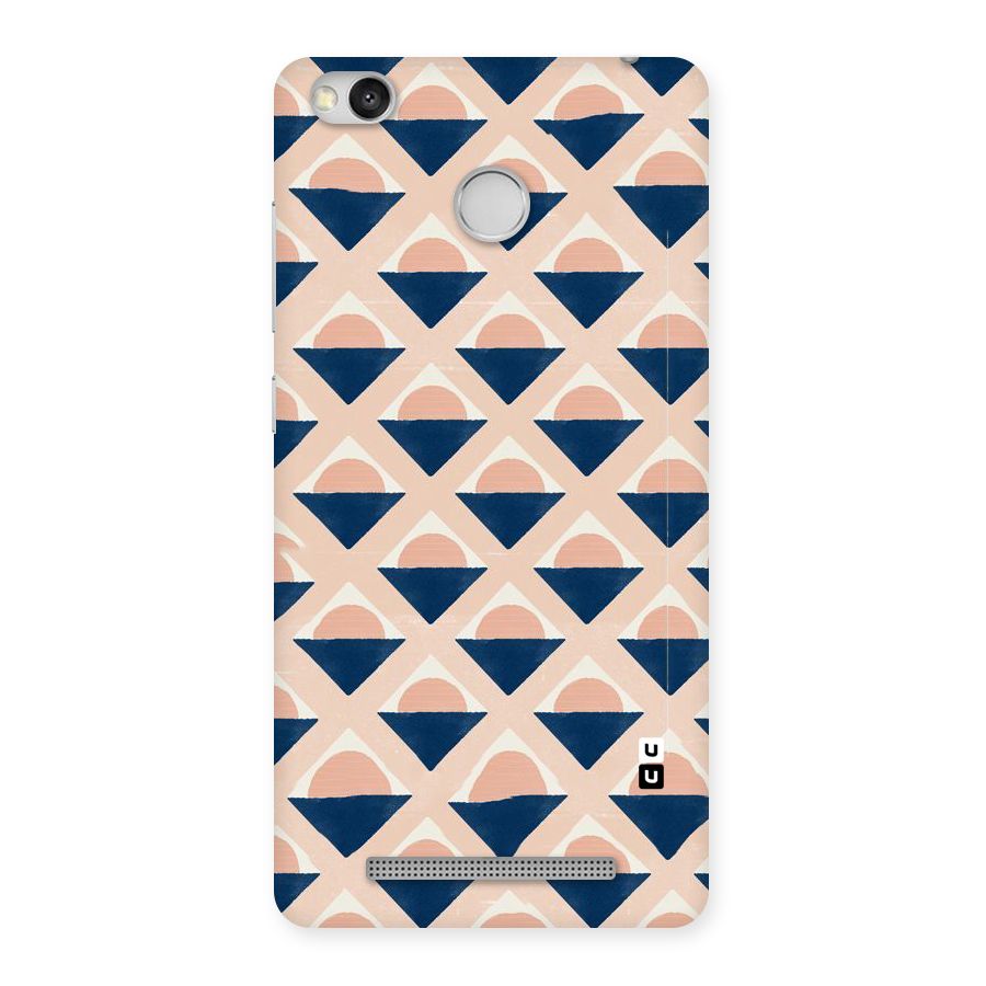Diamond Circle Pattern Back Case for Redmi 3S Prime