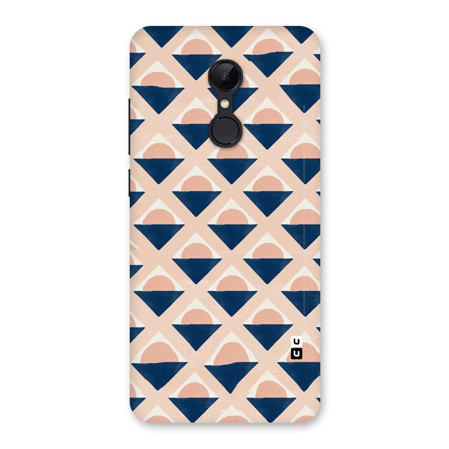 Diamond Circle Pattern Back Case for Redmi 5