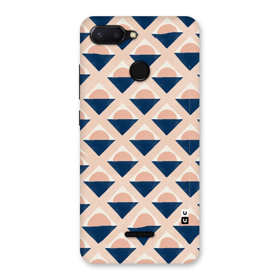 Diamond Circle Pattern Back Case for Redmi 6