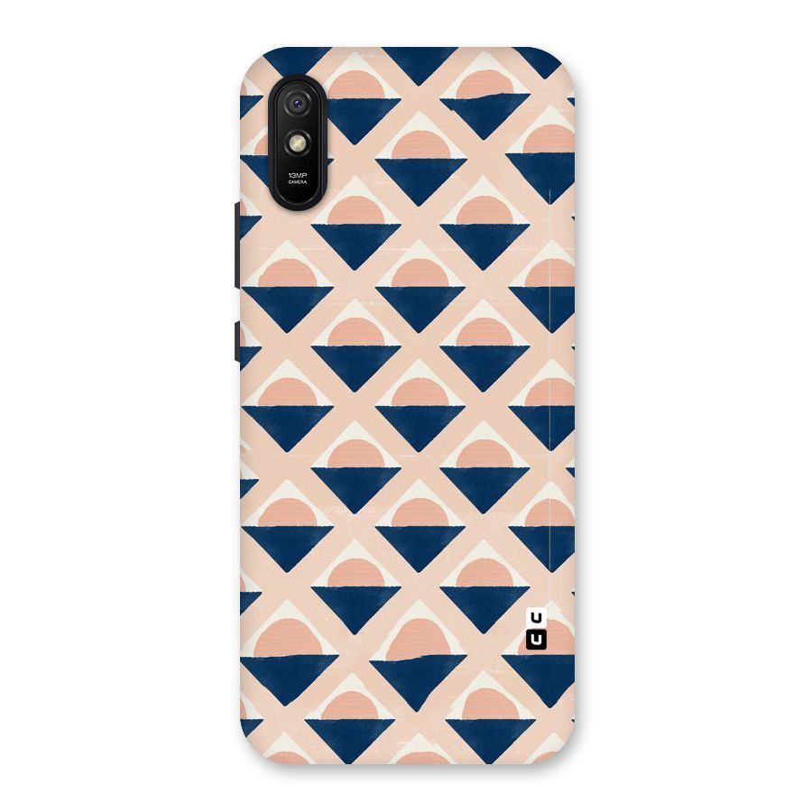 Diamond Circle Pattern Back Case for Redmi 9A