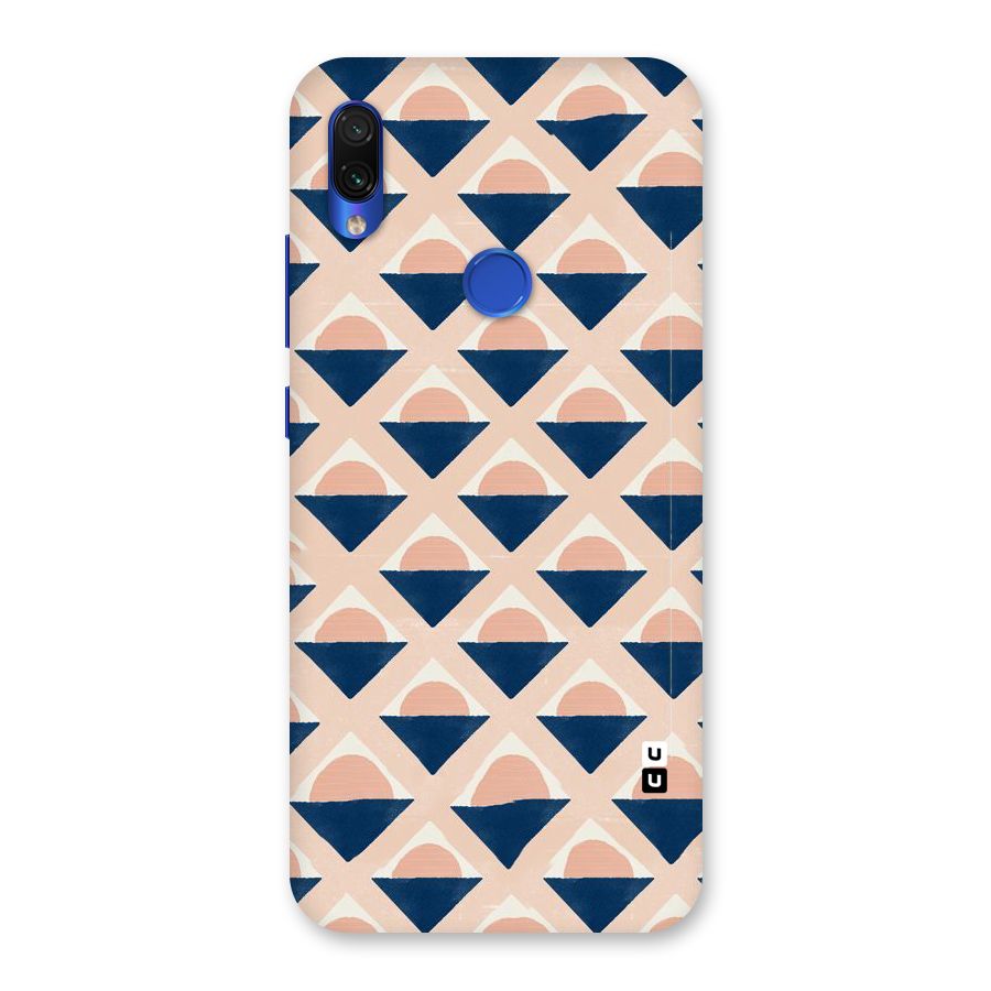 Diamond Circle Pattern Back Case for Redmi Note 7S