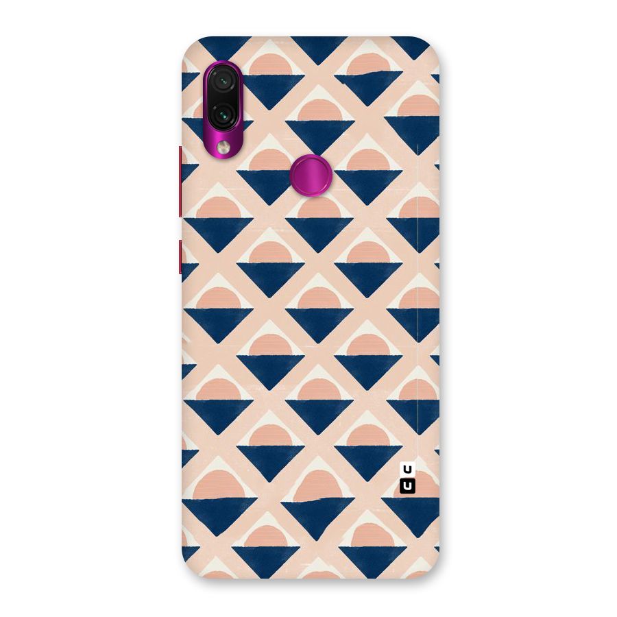 Diamond Circle Pattern Back Case for Redmi Note 7 Pro