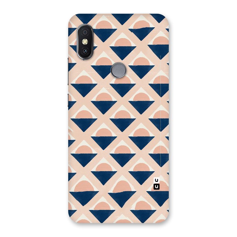 Diamond Circle Pattern Back Case for Redmi Y2
