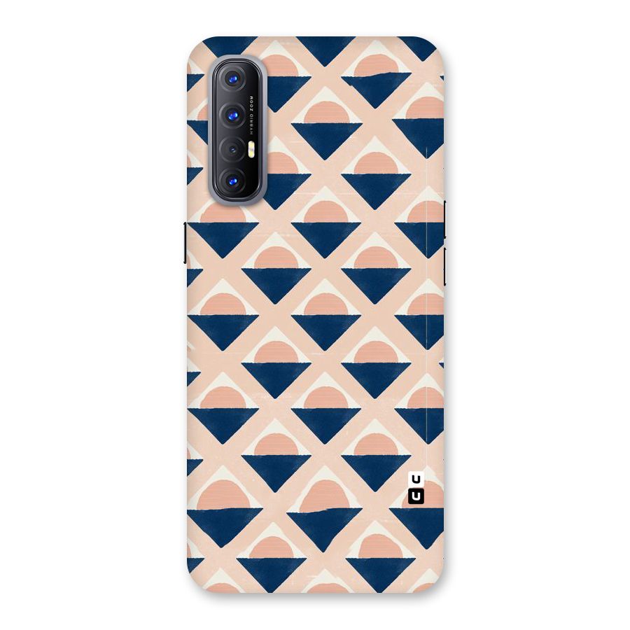 Diamond Circle Pattern Back Case for Reno3 Pro