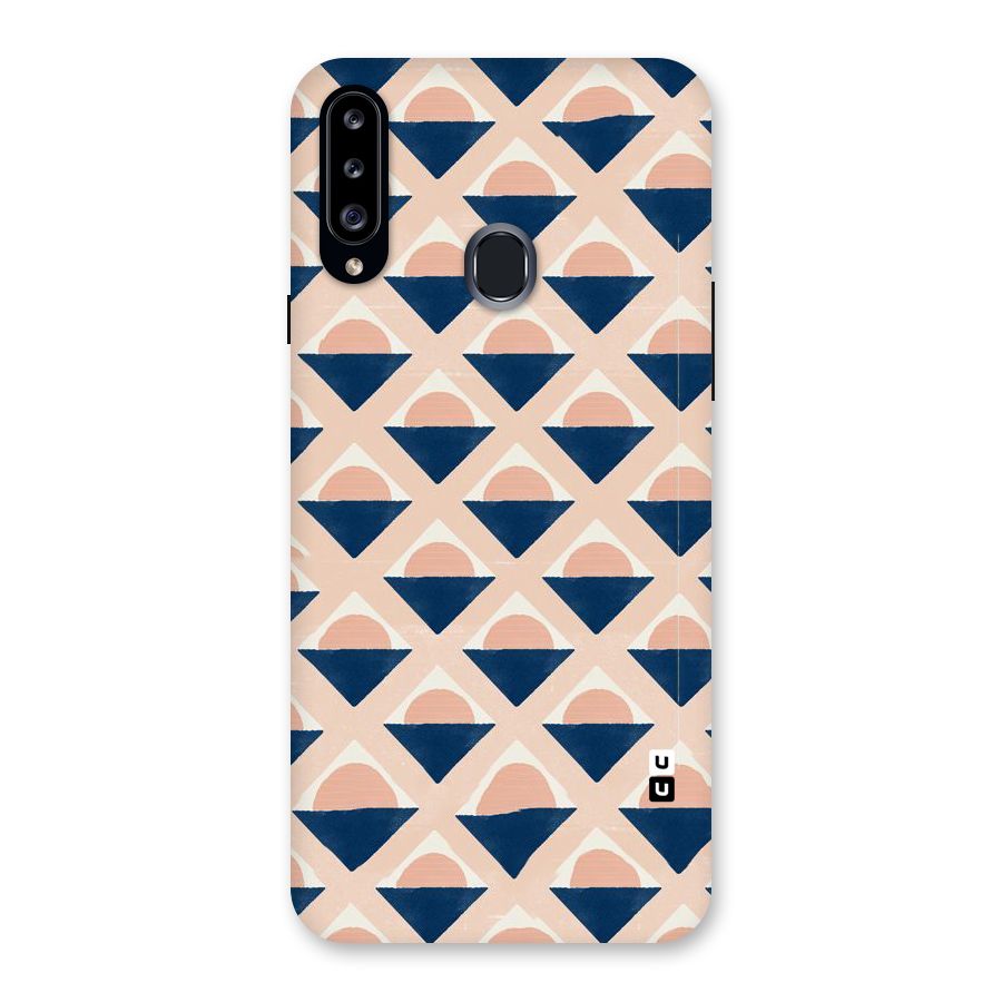 Diamond Circle Pattern Back Case for Samsung Galaxy A20s