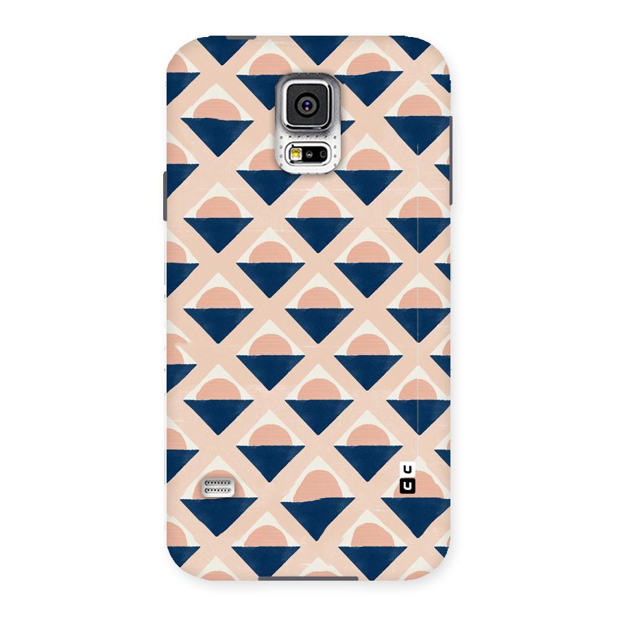 Diamond Circle Pattern Back Case for Samsung Galaxy S5