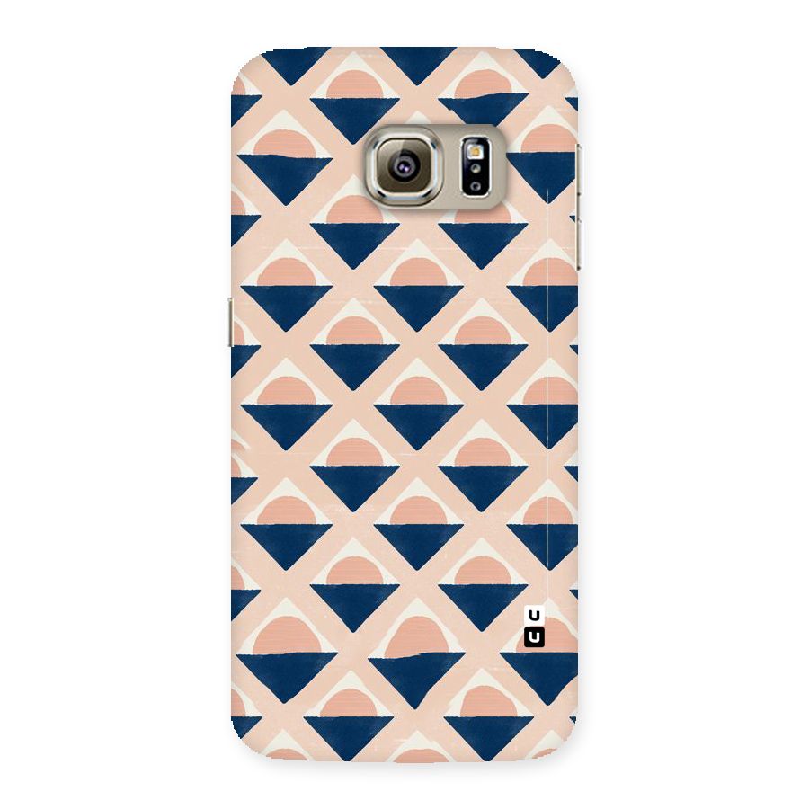 Diamond Circle Pattern Back Case for Samsung Galaxy S6 Edge