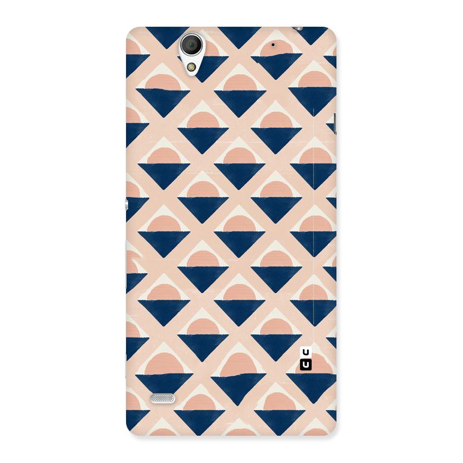 Diamond Circle Pattern Back Case for Sony Xperia C4