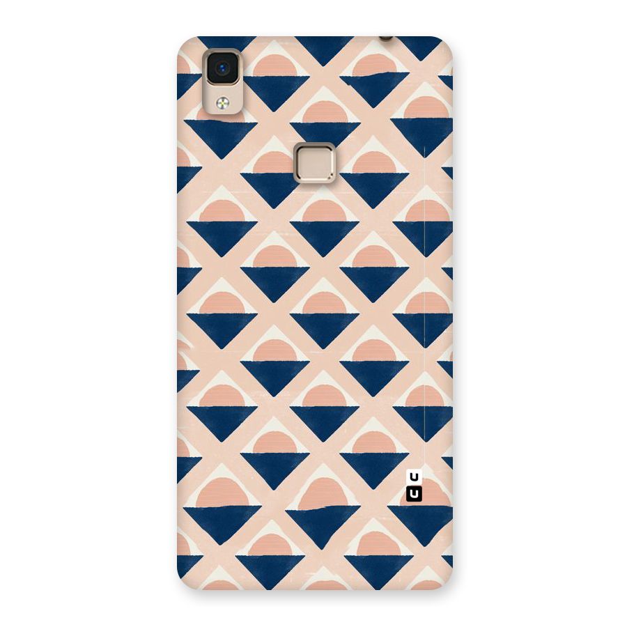 Diamond Circle Pattern Back Case for V3 Max