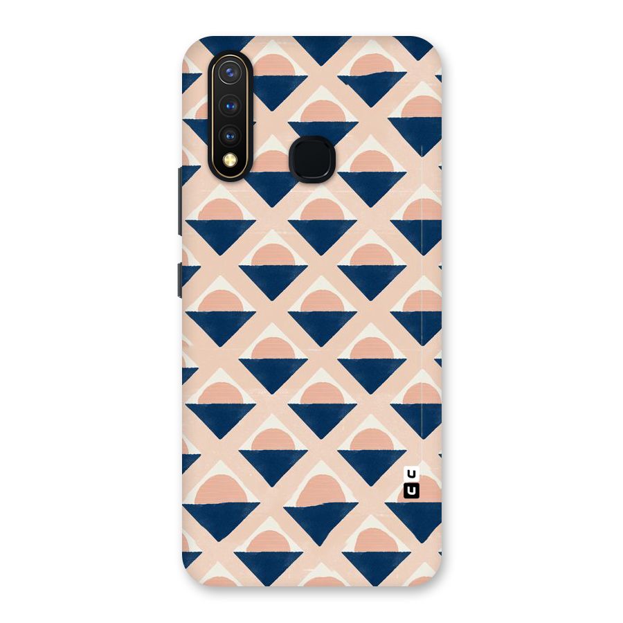 Diamond Circle Pattern Back Case for Vivo U20