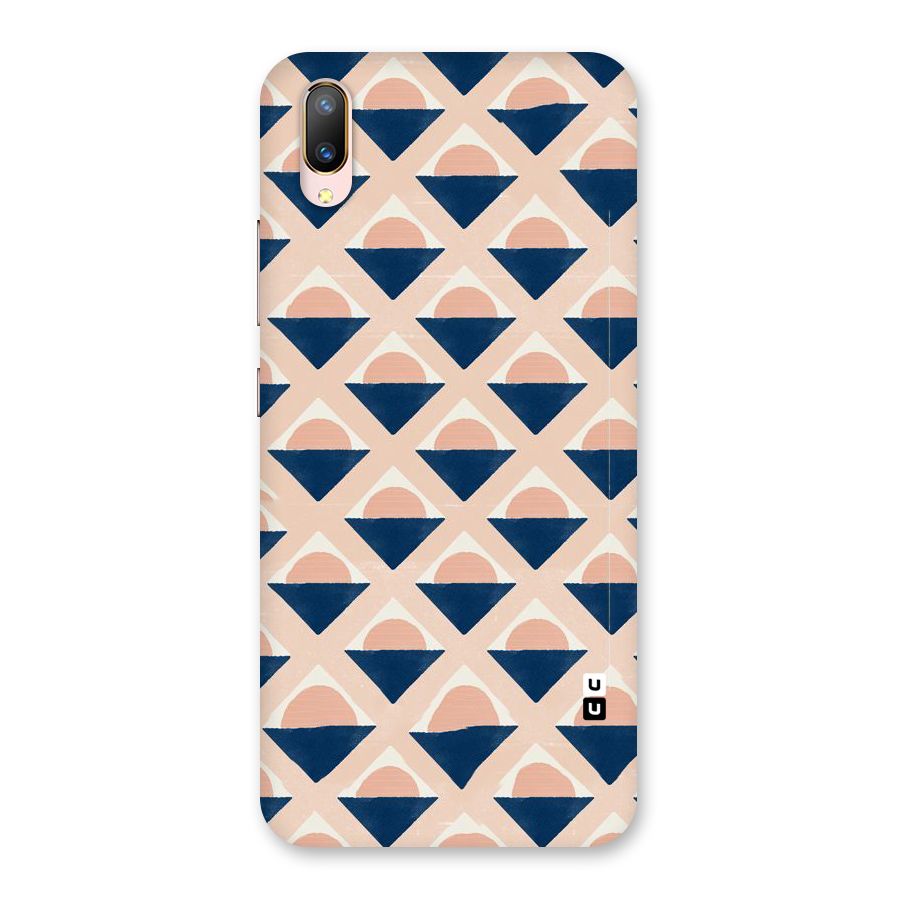 Diamond Circle Pattern Back Case for Vivo V11 Pro
