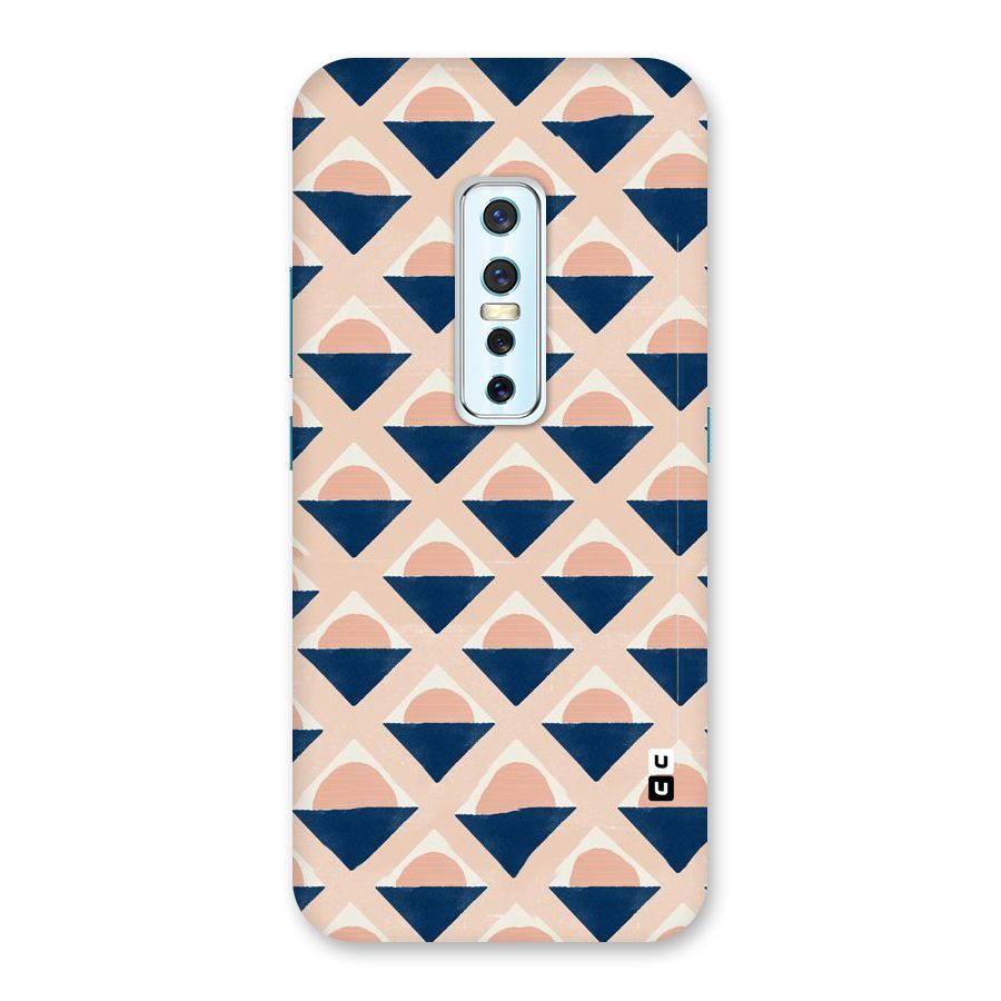 Diamond Circle Pattern Back Case for Vivo V17 Pro