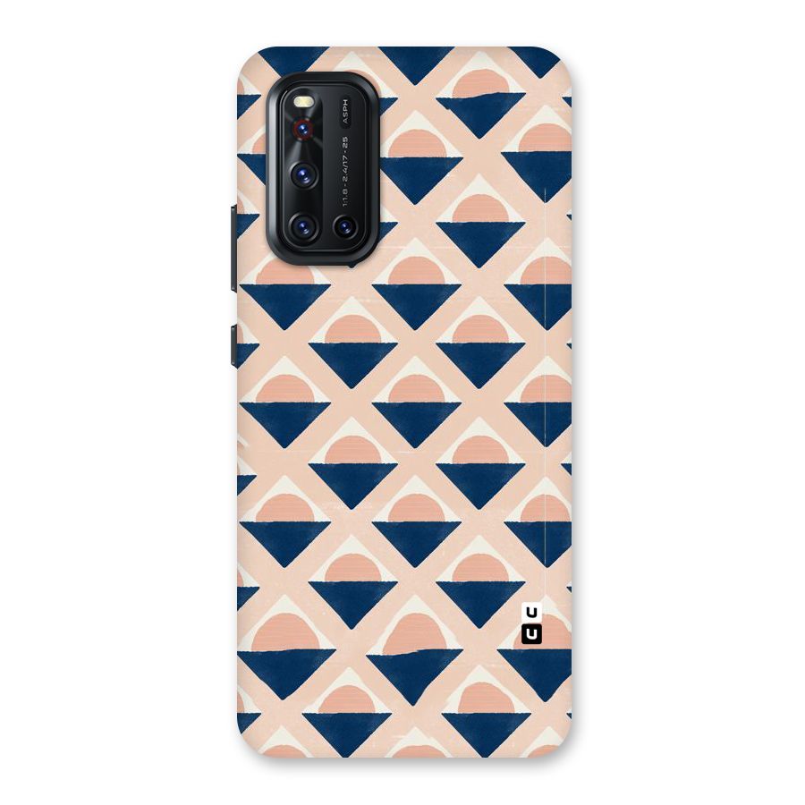 Diamond Circle Pattern Back Case for Vivo V19