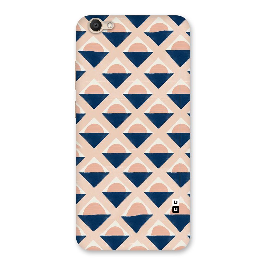 Diamond Circle Pattern Back Case for Vivo V5