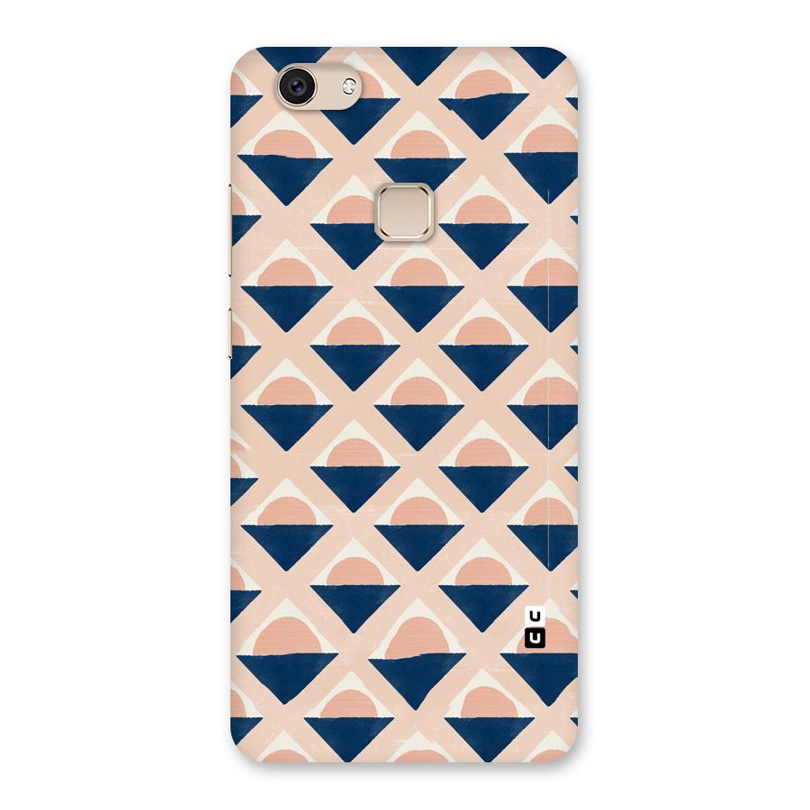 Diamond Circle Pattern Back Case for Vivo V7