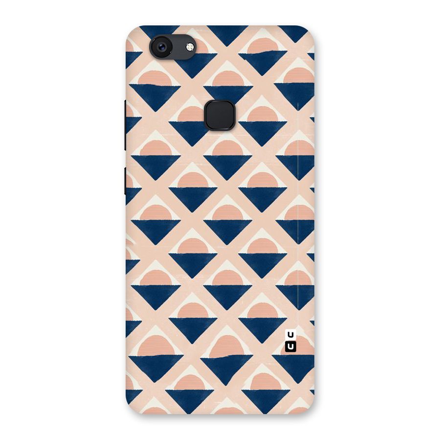 Diamond Circle Pattern Back Case for Vivo V7 Plus