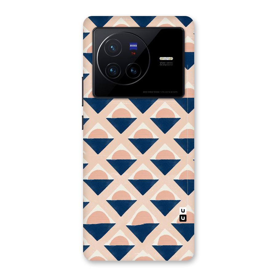 Diamond Circle Pattern Back Case for Vivo X80