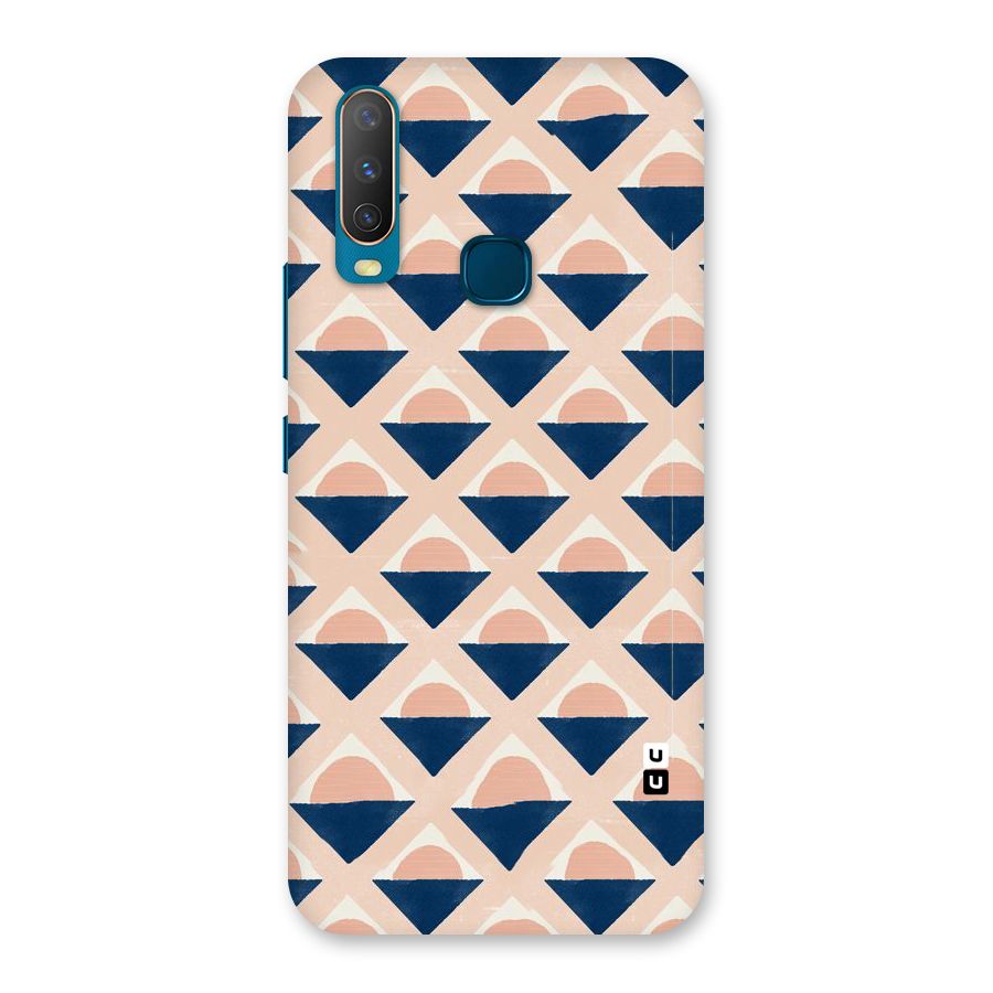 Diamond Circle Pattern Back Case for Vivo Y12