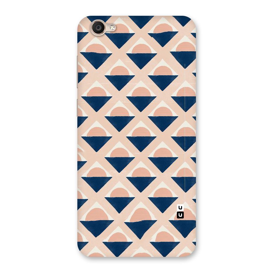 Diamond Circle Pattern Back Case for Vivo Y55L