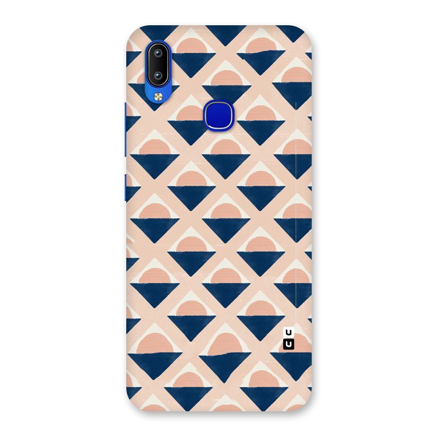 Diamond Circle Pattern Back Case for Vivo Y91