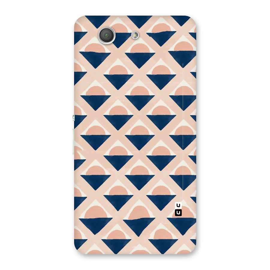 Diamond Circle Pattern Back Case for Xperia Z3 Compact