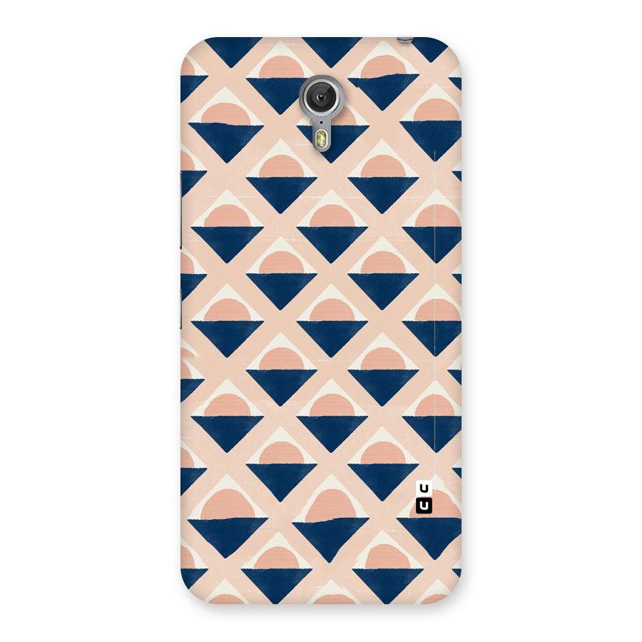 Diamond Circle Pattern Back Case for Zuk Z1