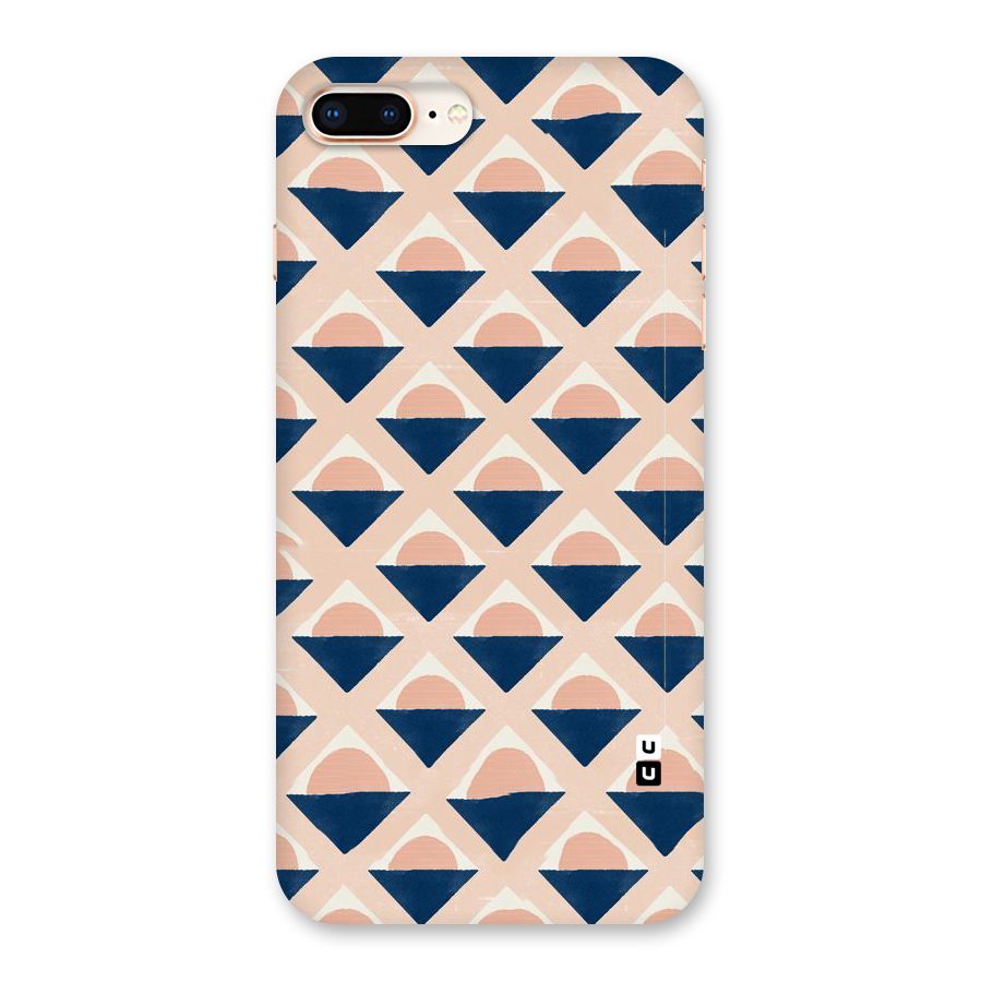 Diamond Circle Pattern Back Case for iPhone 8 Plus