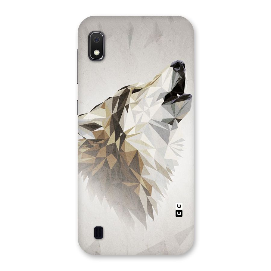 Diamond Wolf Back Case for Galaxy A10