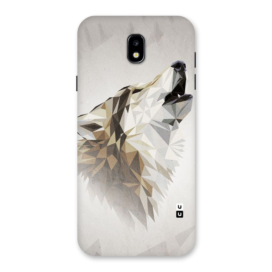 Diamond Wolf Back Case for Galaxy J7 Pro