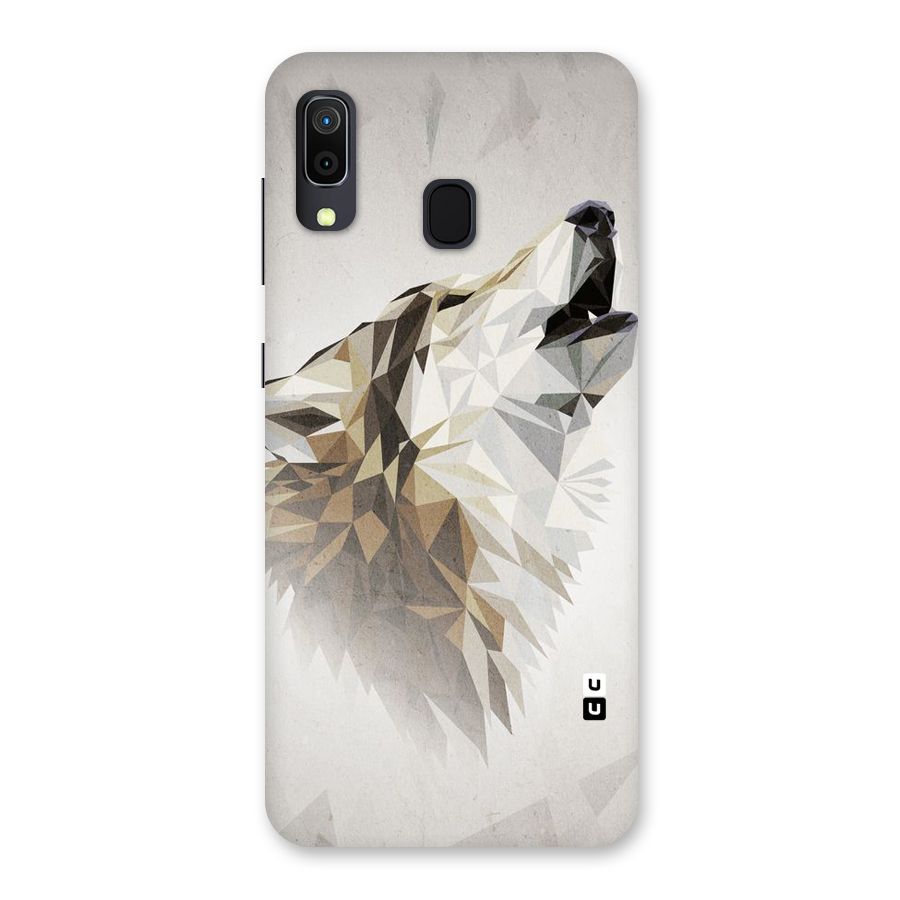 Diamond Wolf Back Case for Galaxy M10s