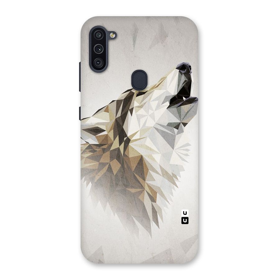 Diamond Wolf Back Case for Galaxy M11